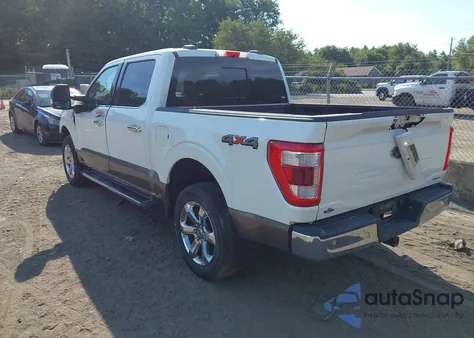 2021 Ford F-150 Lariat z USA, uszkodzony, nr VIN 1FTFW1E89MKE03045